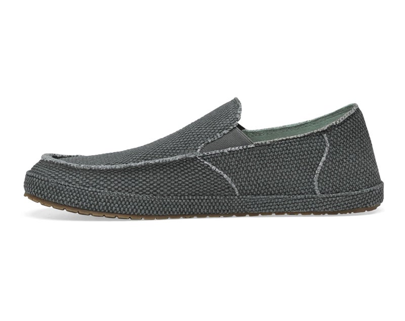 Sanuk Mens Rounder Loafer | Mens Shoes | Slip On Shoes for Men | Men's Slip-on Loafers | Comfort Footbed, Pirate Black, 11 - Image 4